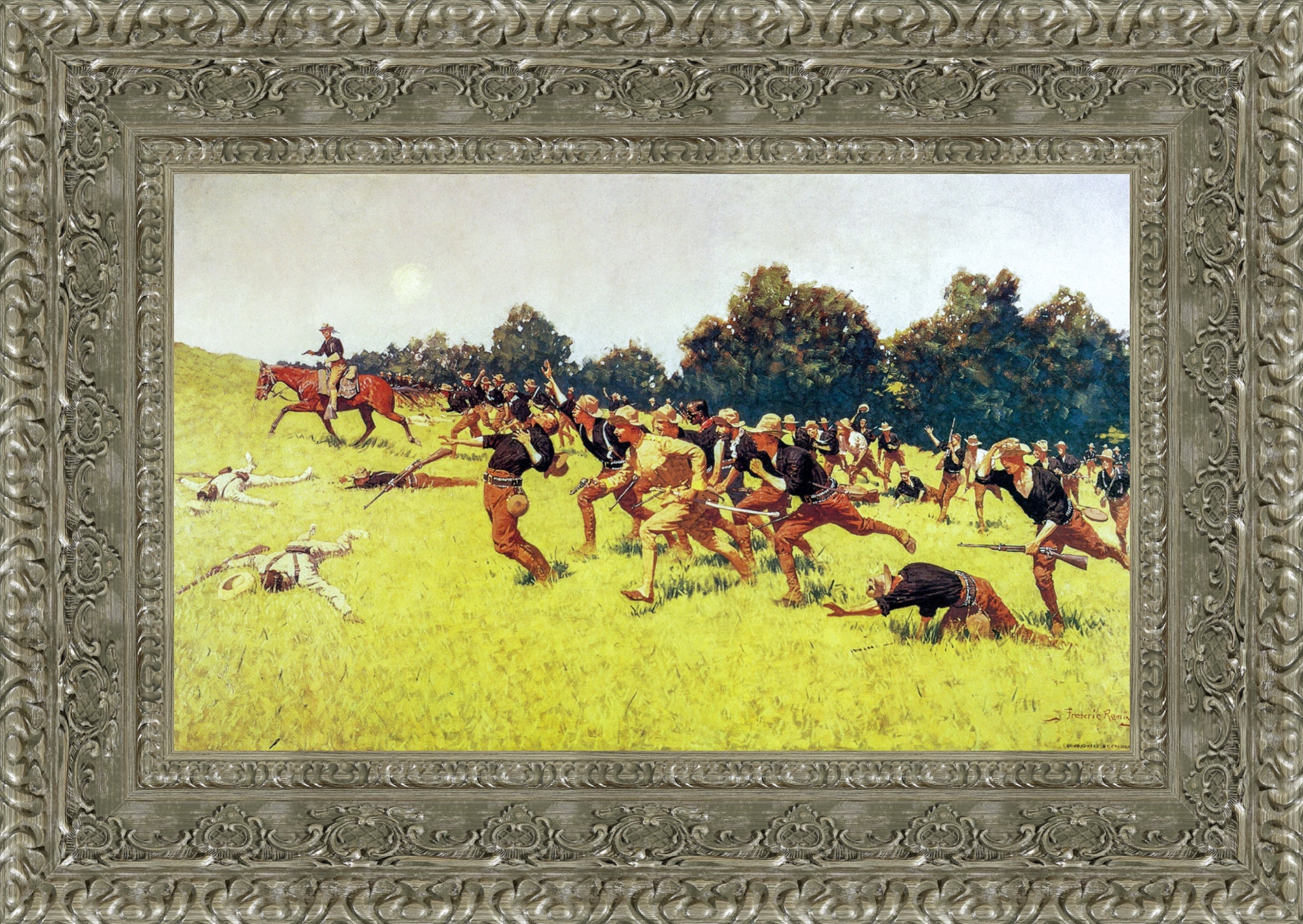Charge Of The Rough Riders San Juan Hill