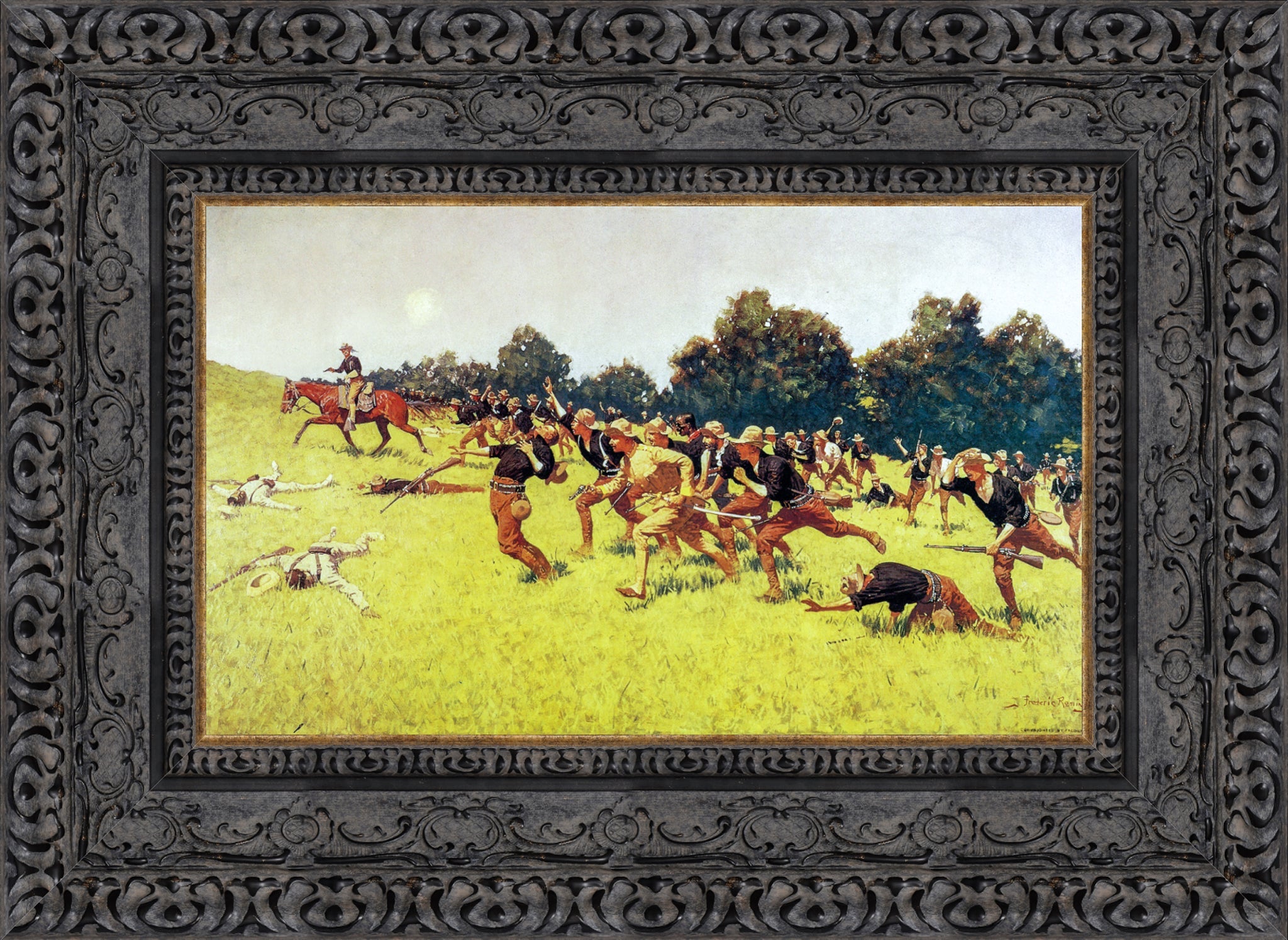 Charge Of The Rough Riders San Juan Hill