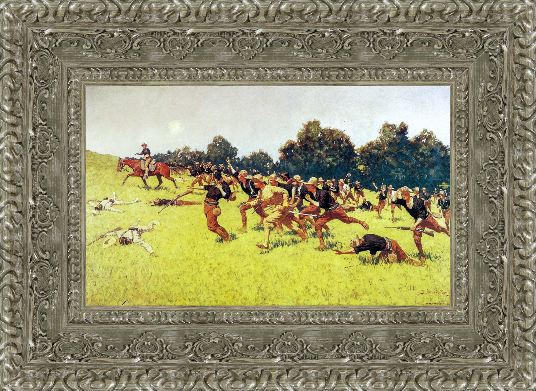 Charge Of The Rough Riders San Juan Hill