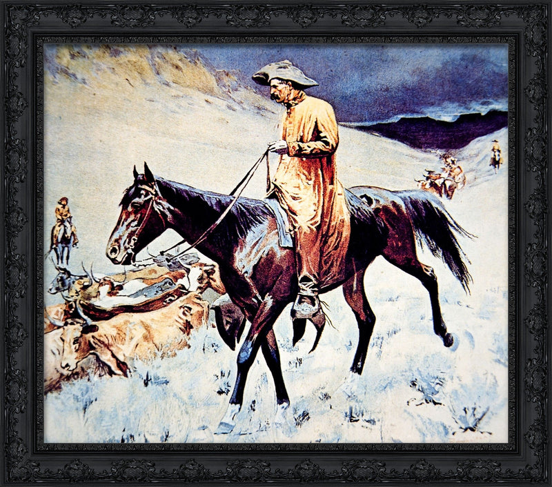 On the Trail – Frederic Remington, 1892