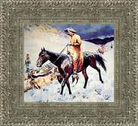 Silver frame