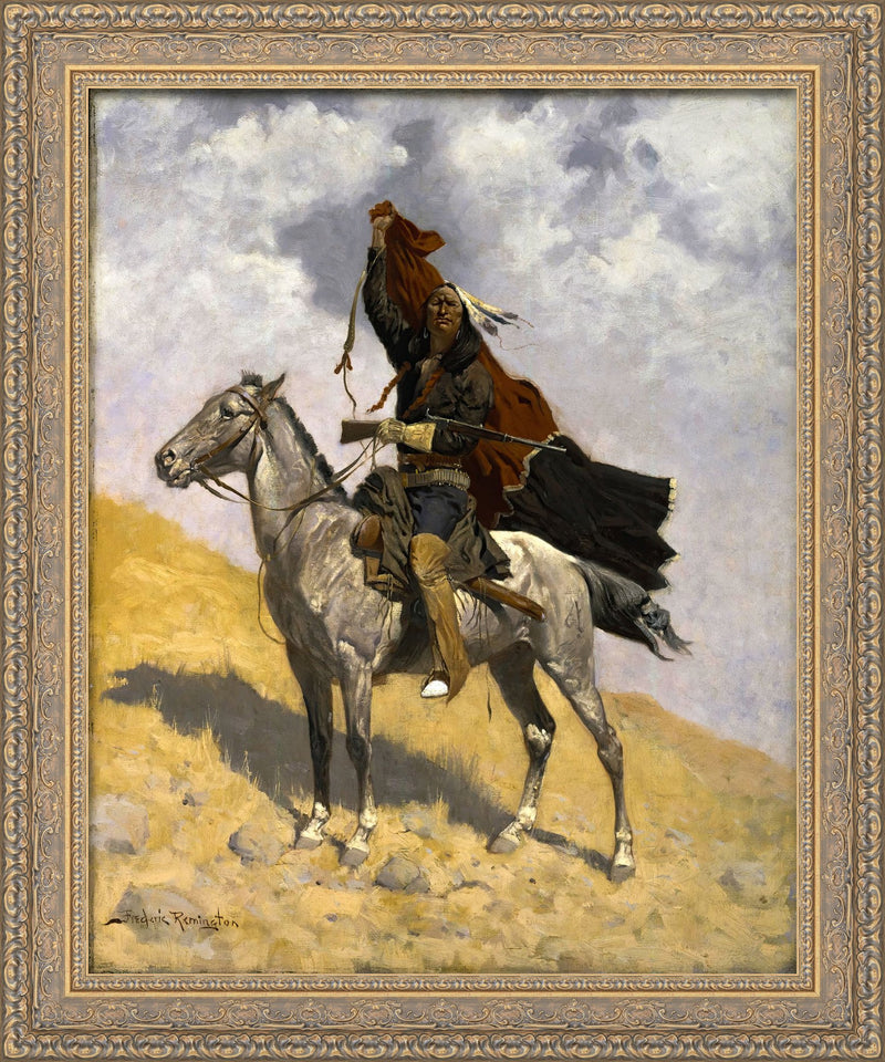 The Blanket Signal – Frederic Remington, 1905