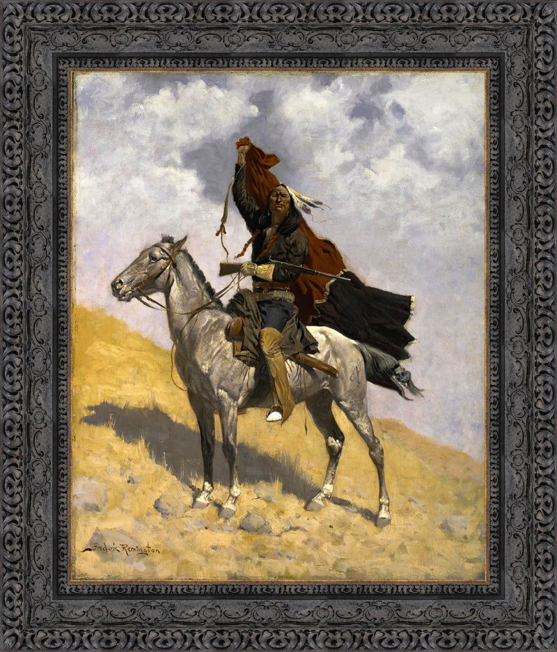 The Blanket Signal – Frederic Remington, 1905