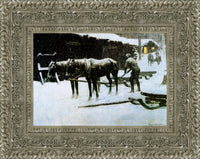 Silver frame