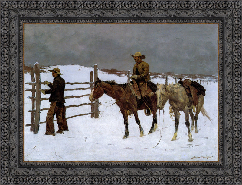 The Fall of the Cowboy – Frederic Remington, 1890