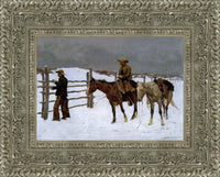 Silver frame
