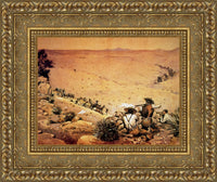 Gold frame