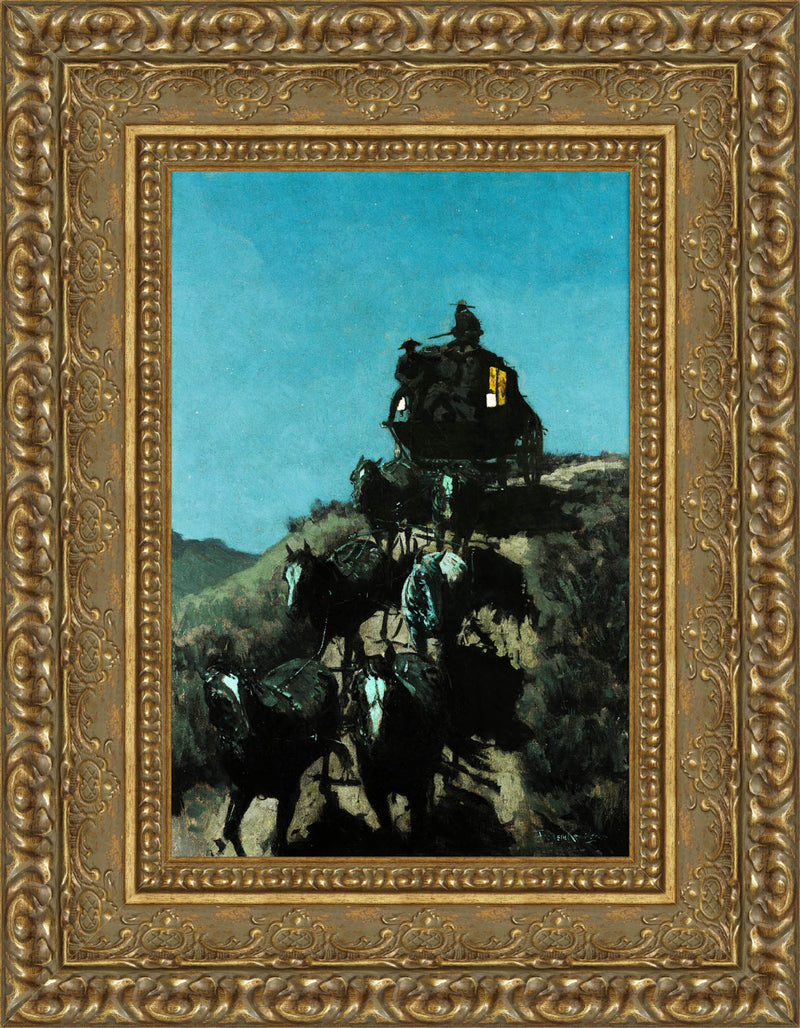 The Old Stage Coach of the Plains – Frederic Remington, 1901