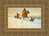 The Snow Trail – Frederic Remington, 1908