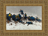 Through The Smoke Sprang The Daring Soldier – Frederic Remington, 1897