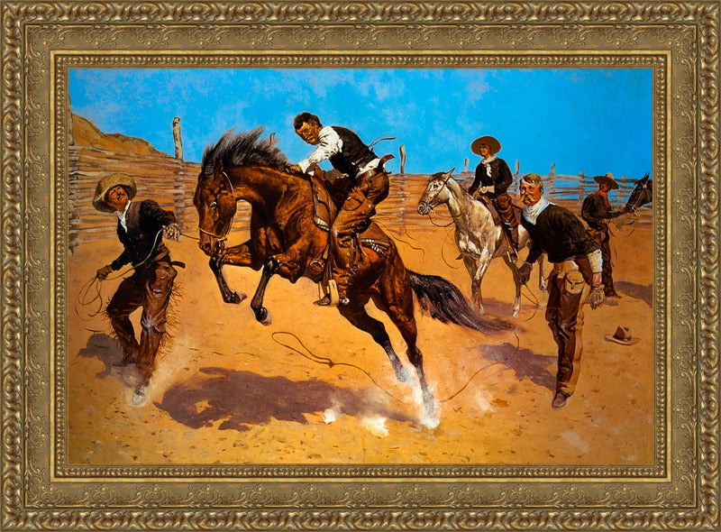 Turn Him Loose, Bill – Frederic Remington, 1903