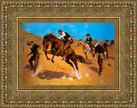 Gold frame