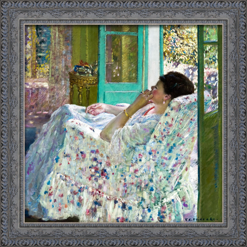Afternoon Yellow Room – Frederick Carl Frieseke, 1910