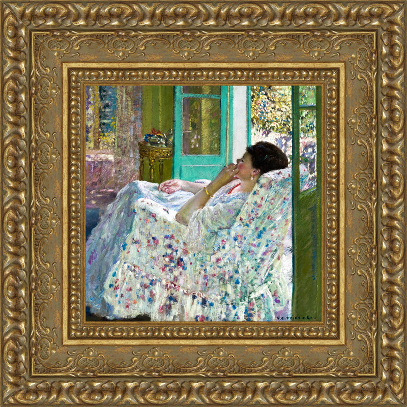 Afternoon Yellow Room – Frederick Carl Frieseke, 1910