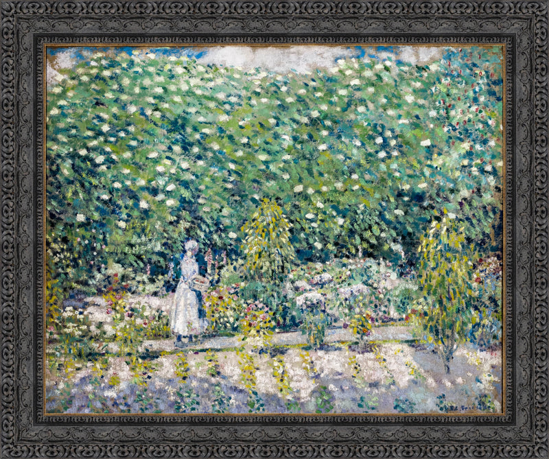 In The Garden Giverny – Frederick Carl Frieseke, 1912