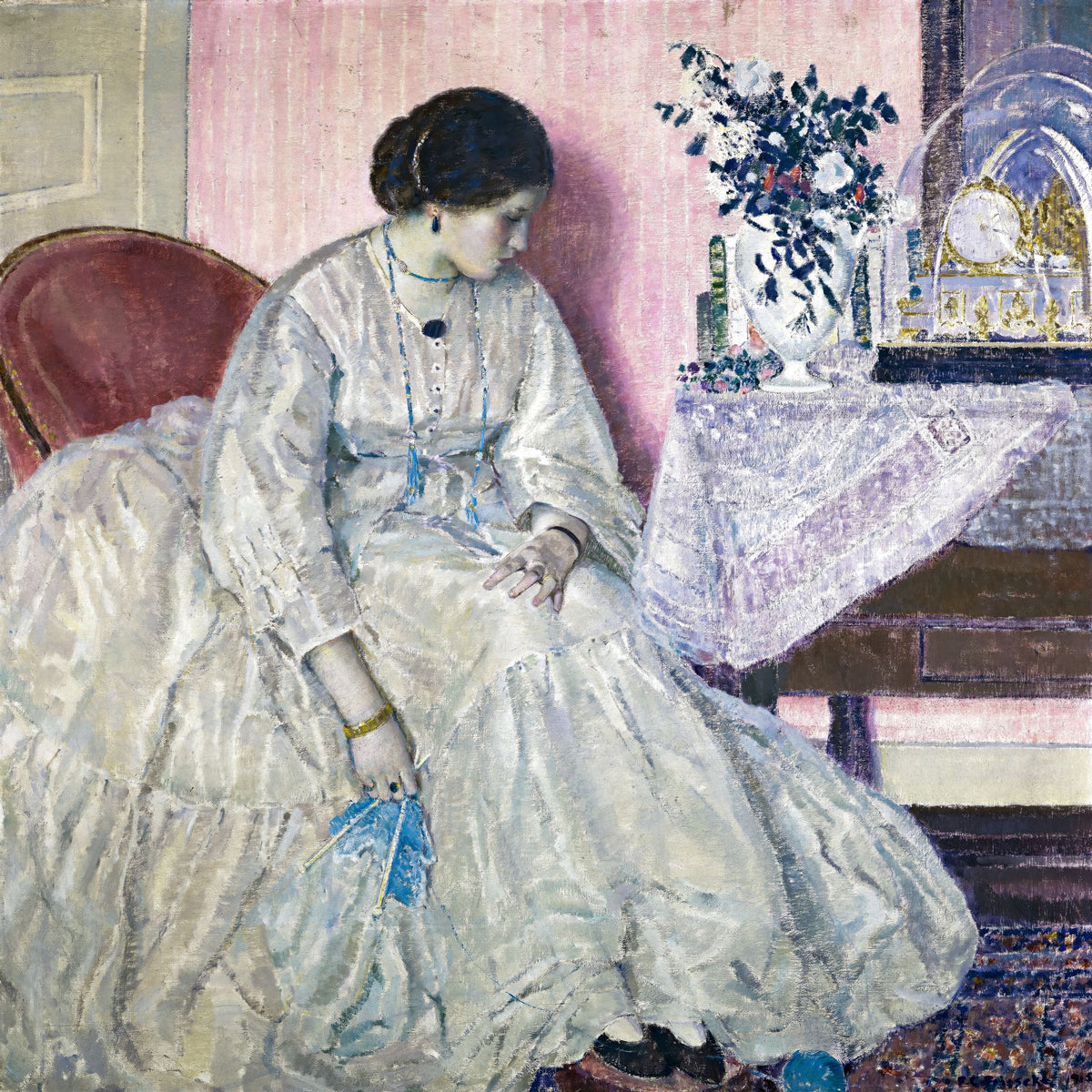 Memories – Frederick Carl Frieseke, c. 1915, framed