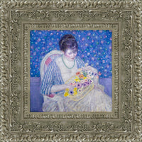 Silver frame