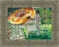 Silver frame