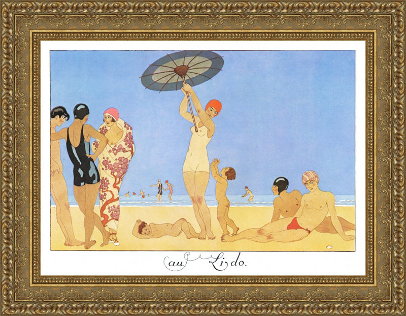Au Lido - George Barbier