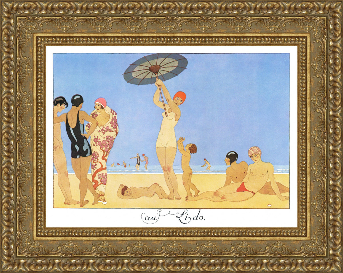 Au Lido - George Barbier