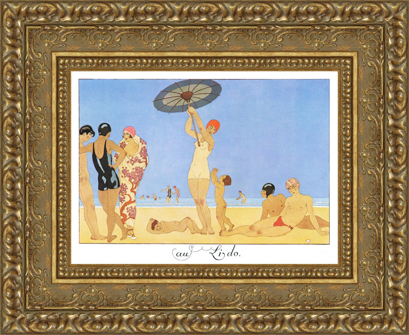 Au Lido - George Barbier