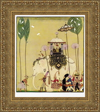 Gold frame
