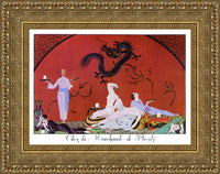 Gold frame