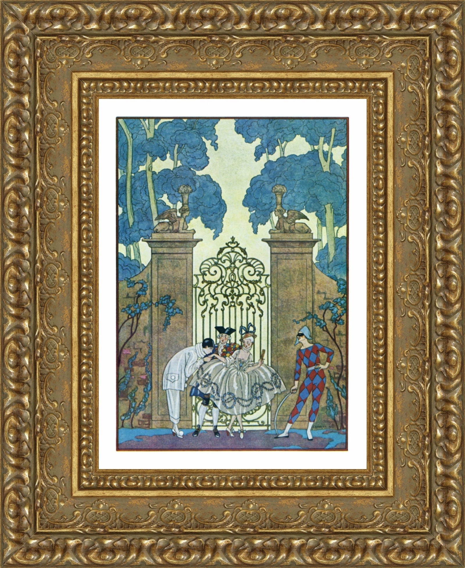 Columbine – George Barbier, 1914