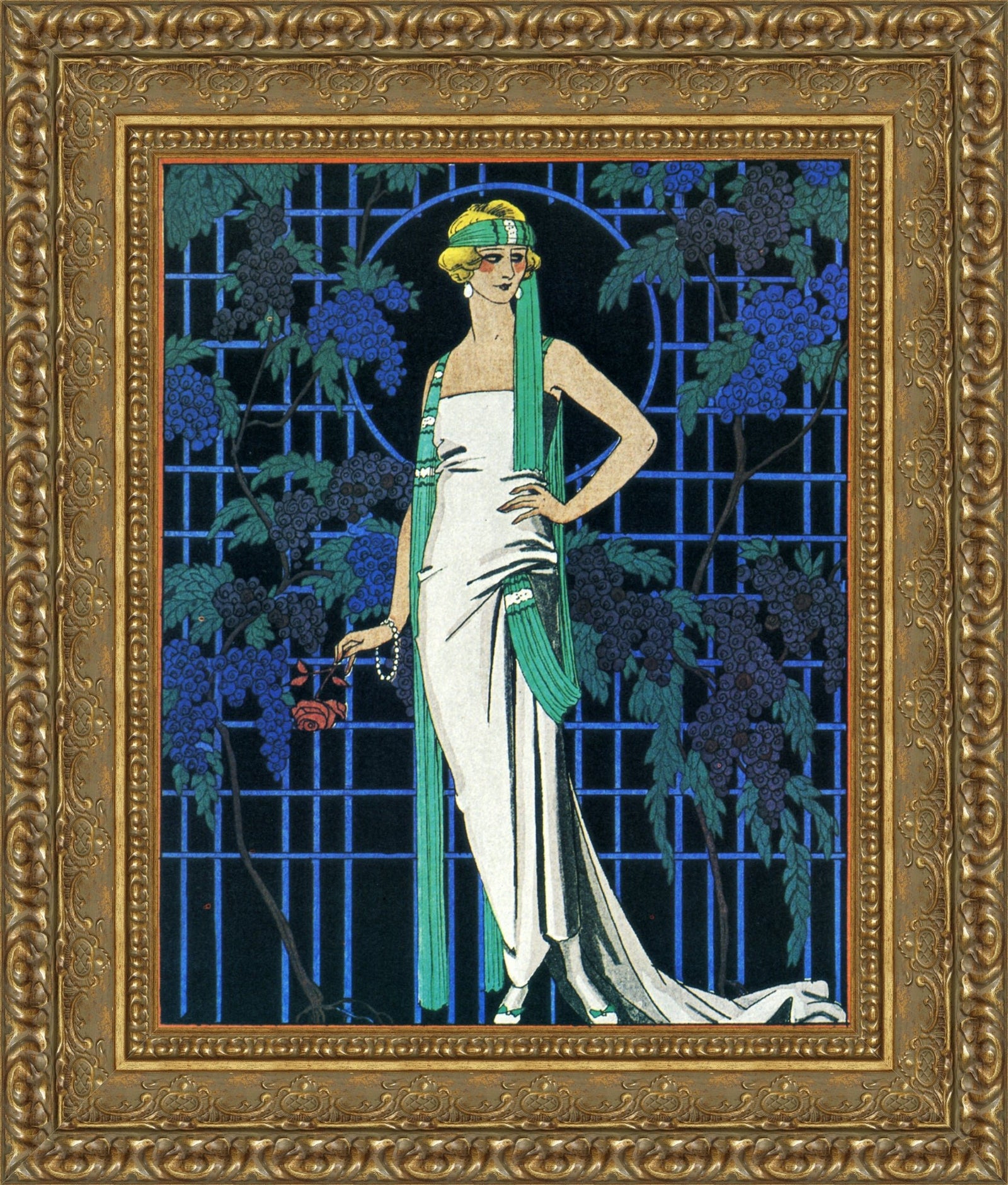 Des Robes Dans La Nuit (Gowns in the Night) – George Barbier, 1923