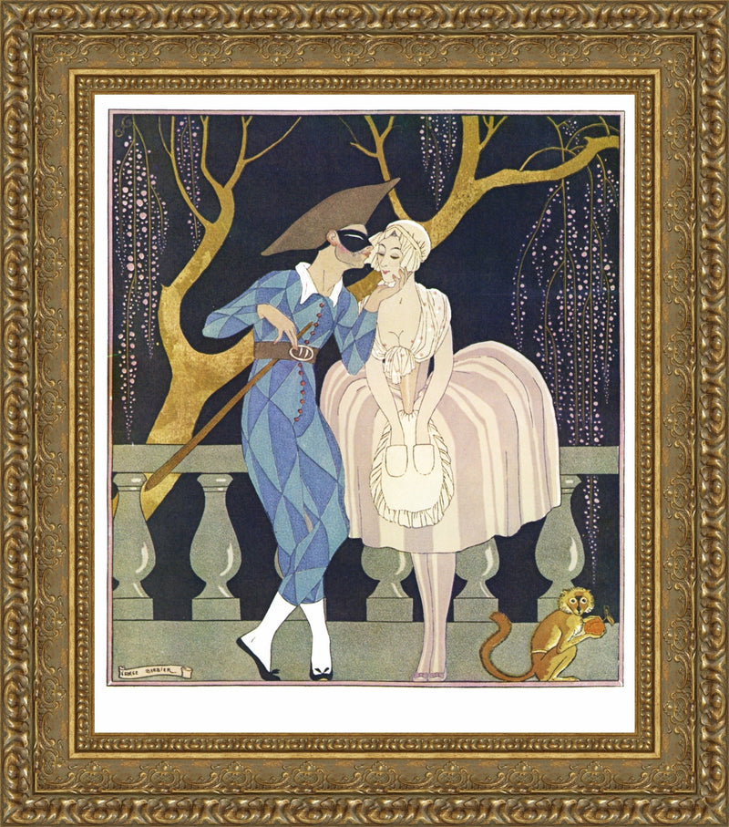 Finette The Artful Servant Girl - George Barbier