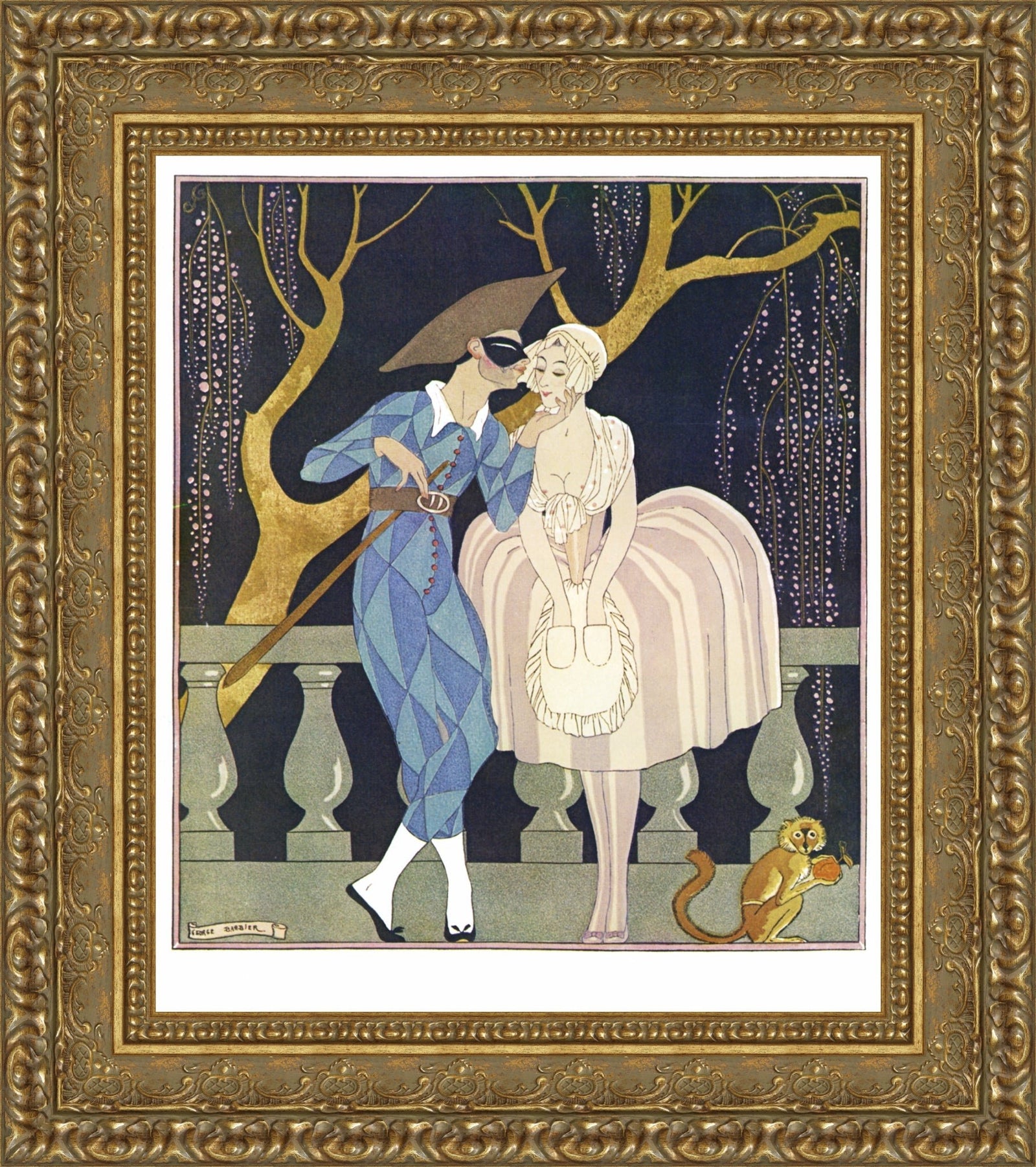Finette The Artful Servant Girl - George Barbier