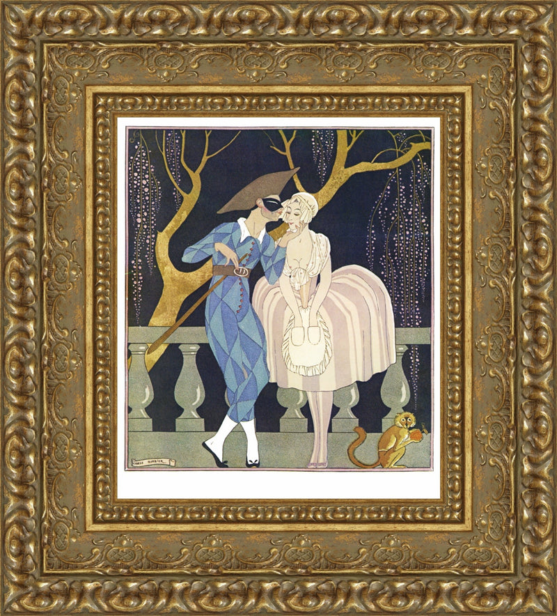 Finette The Artful Servant Girl - George Barbier