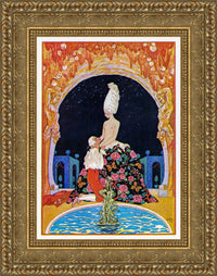Gold frame