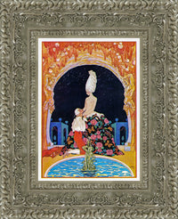 Silver frame