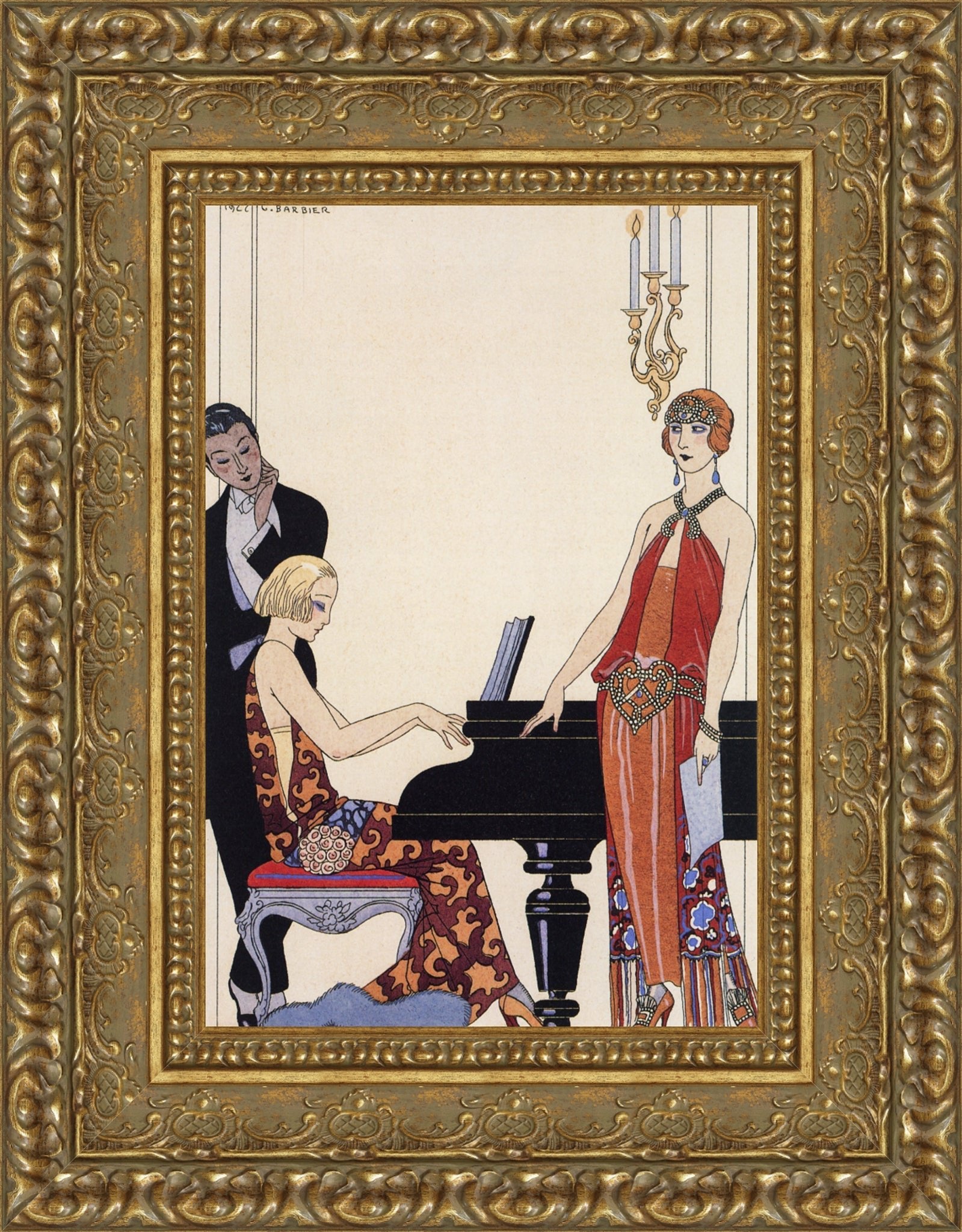 Incantation (L'Incantation) – George Barbier, 1922