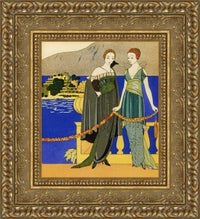 Gold frame
