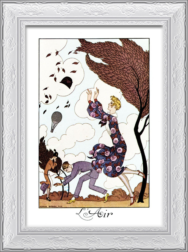 Air (L'Air) - George Barbier