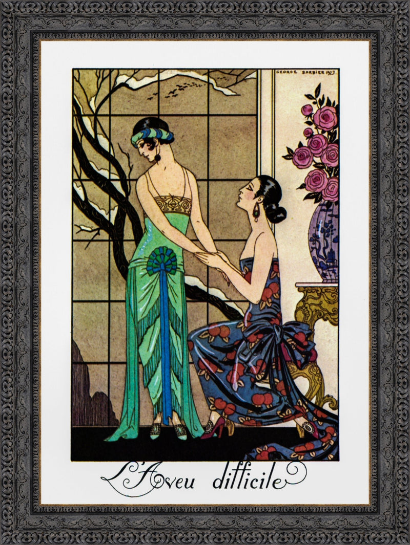 L'Aveu Difficile (The Difficult Confession) – George Barbier, 1913