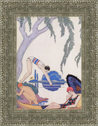 Silver frame