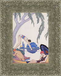 Silver frame