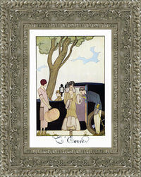 Silver frame