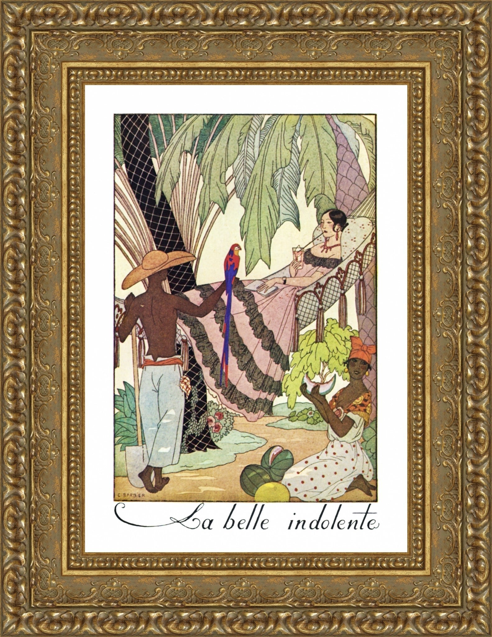 La Belle Indolente - George Barbier