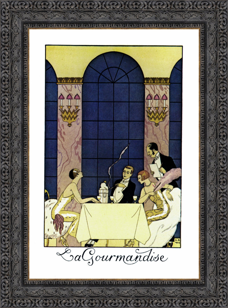 La Gourmandise – George Barbier, 1924