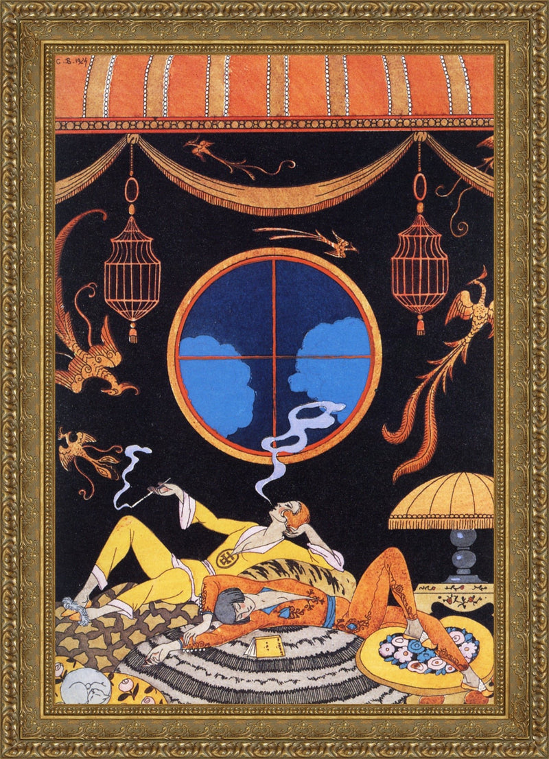 La Paresse (Sloth) – George Barbier, 1924