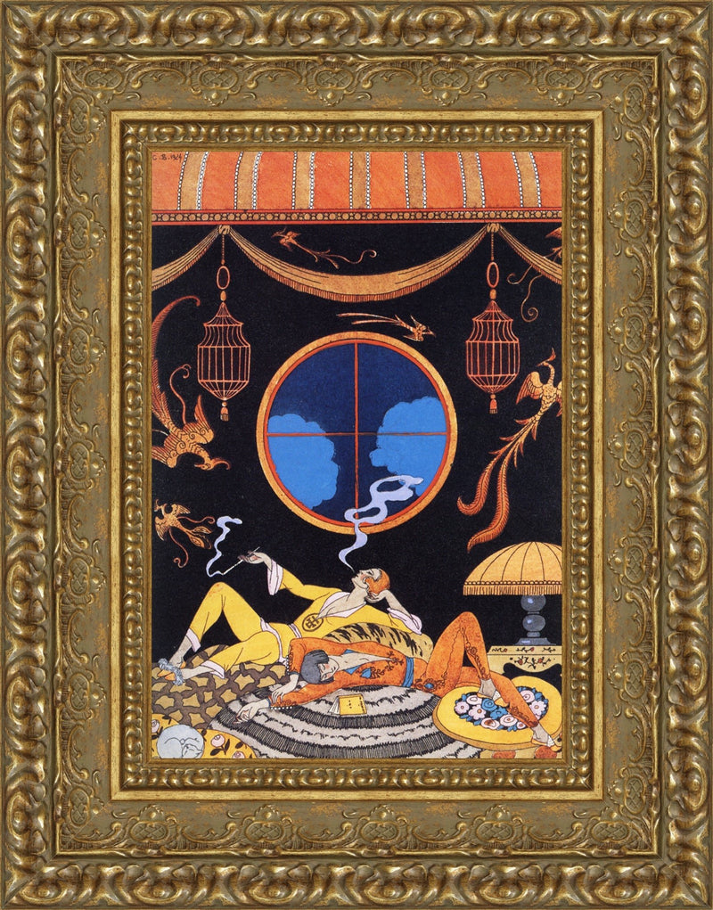 La Paresse (Sloth) – George Barbier, 1924