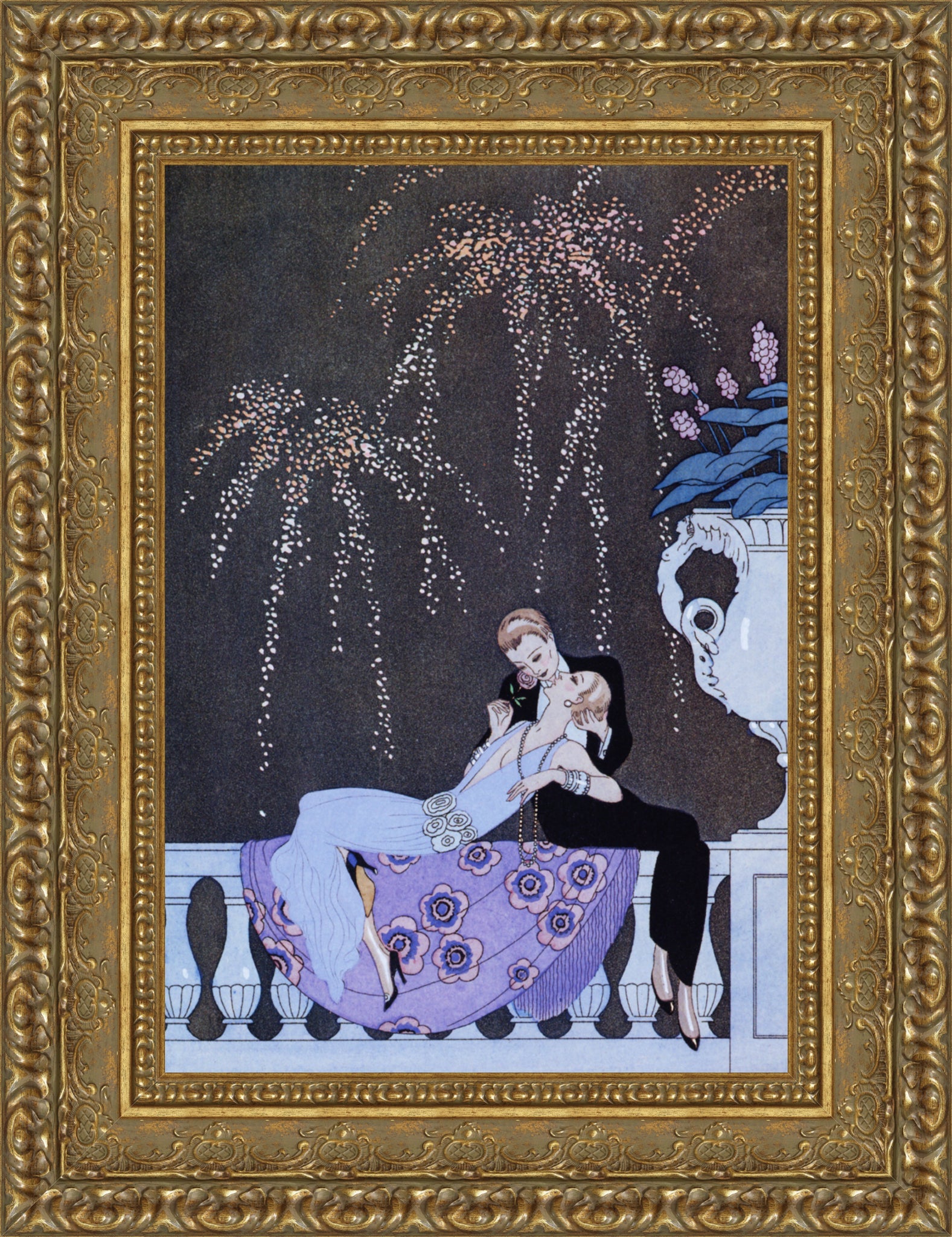 Le Feu! (The Fire!) – George Barbier, 1925