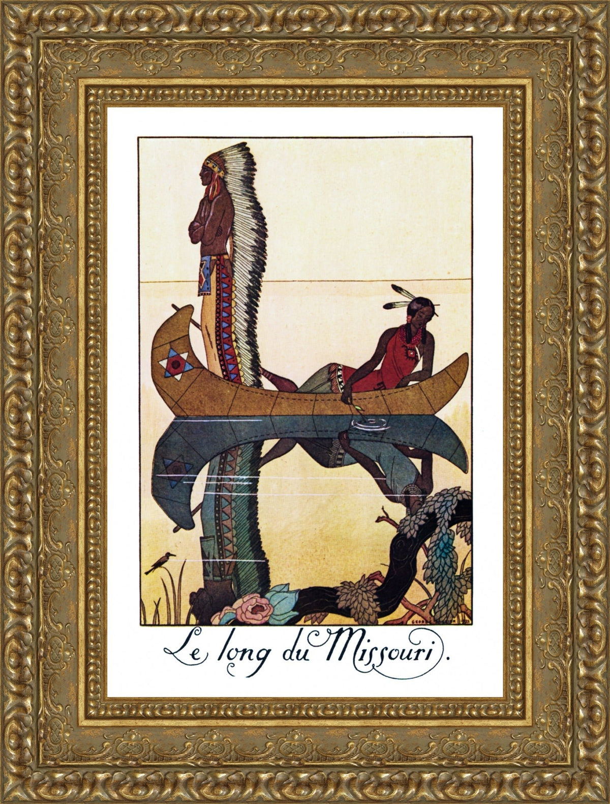 Le Long Du Missouri - George Barbier