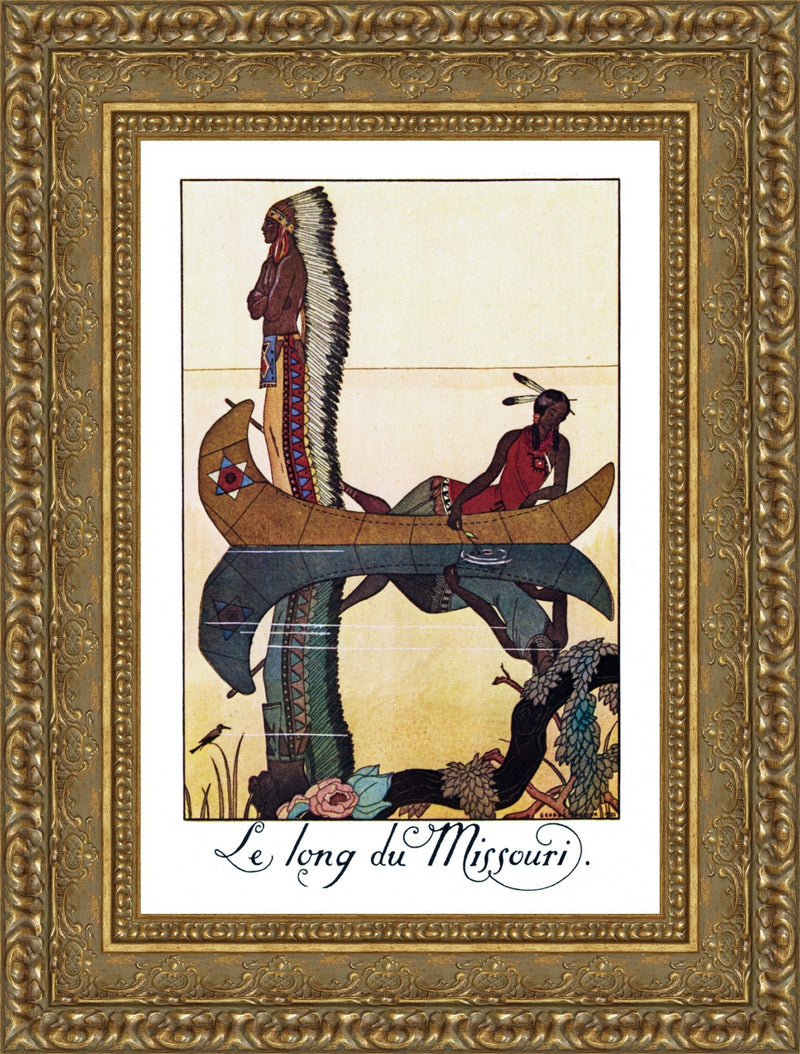 Le Long Du Missouri - George Barbier