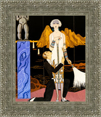 Silver frame