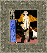 Silver frame